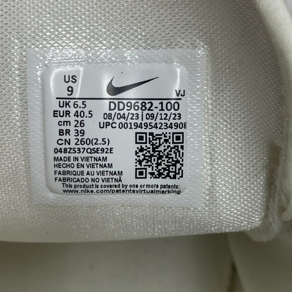Nike TC 7900 White Womens Shoes DD9682-100 VNDS Sz 9 - Picture 6 of 6